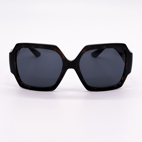 NEW VERSACE VE4453 108/87 SQUARE HAVANA WOMEN SUNGLASSES VERSACE MOD 4453 108/87 - Picture 3 of 9